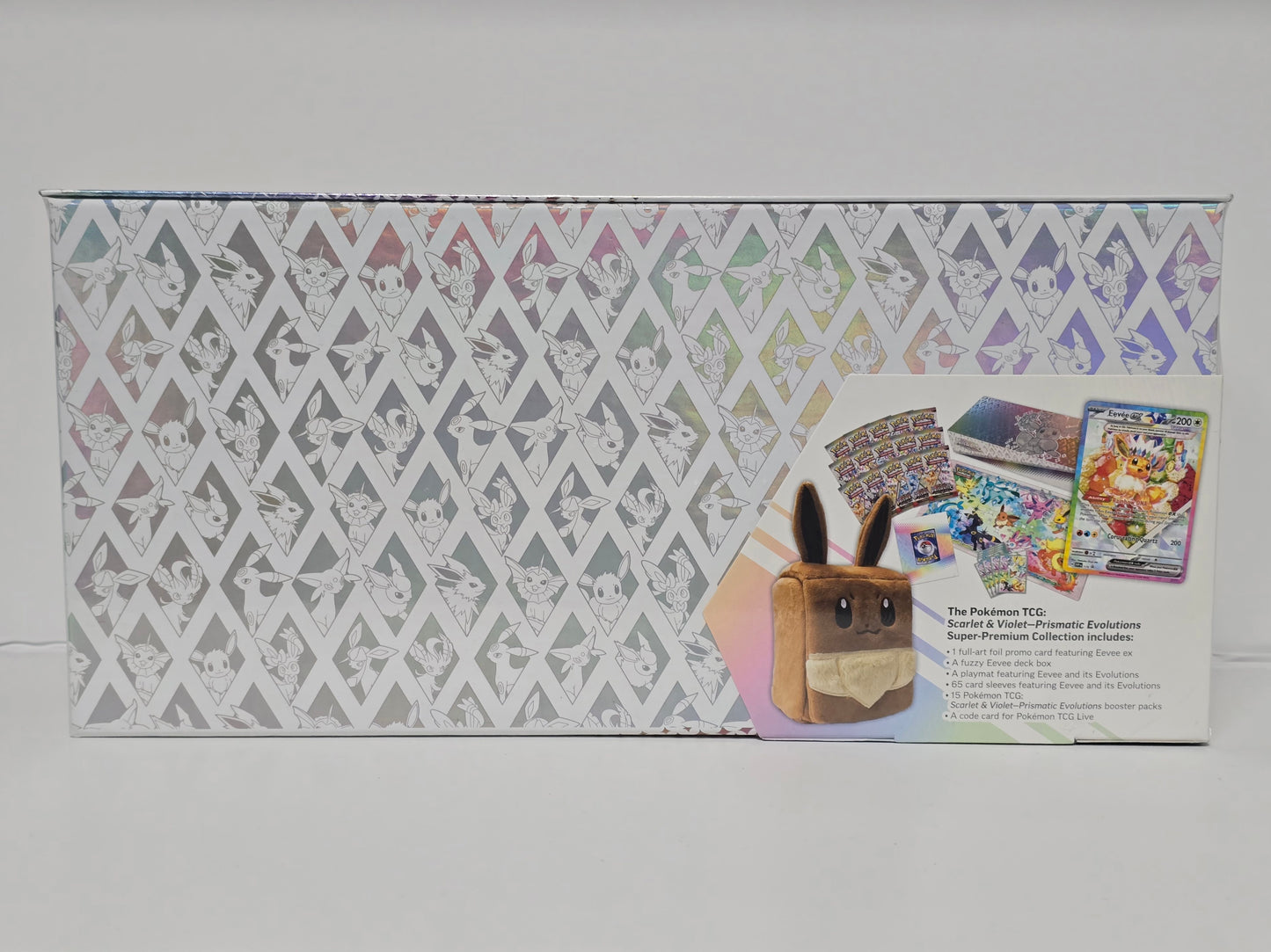 Pokemon Scarlet & Violet: Prismatic Evolutions Super Premium Collection Box
