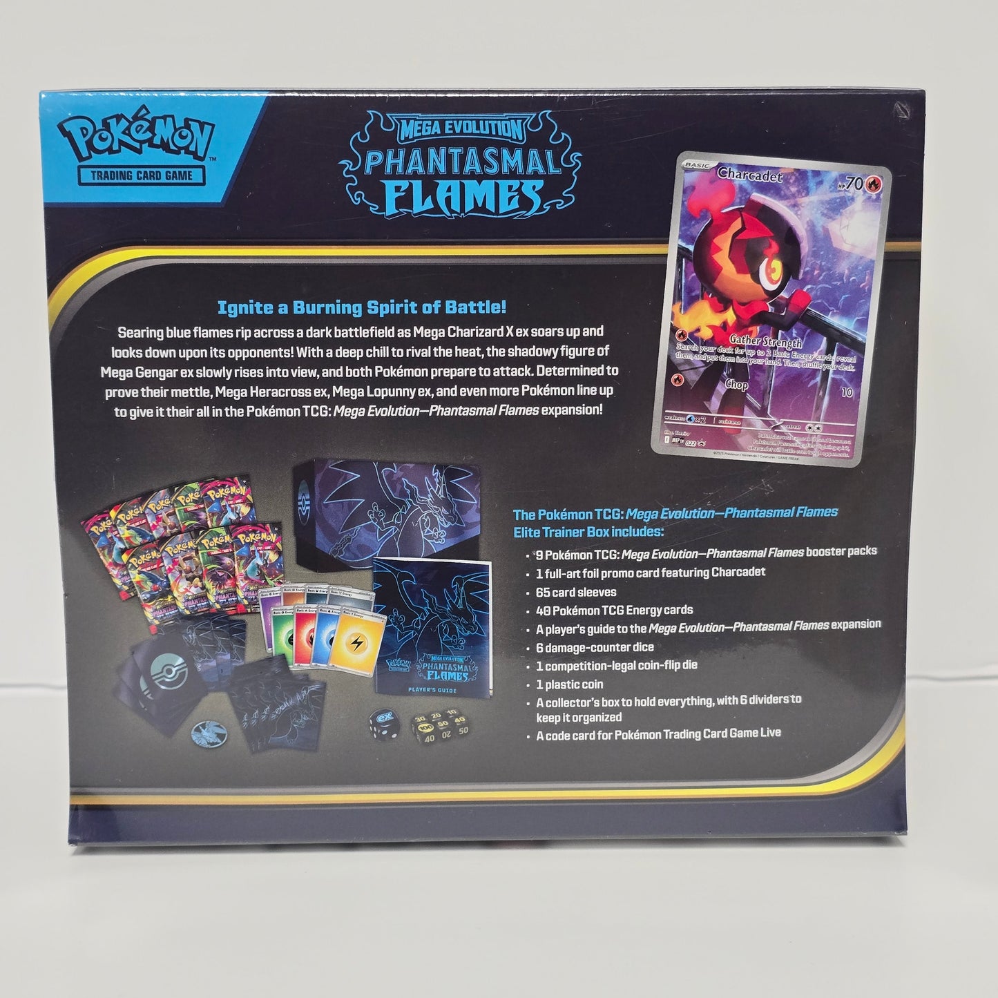 Pokemon Trading Card Game Phantasmal Flames Elite Trainer Box