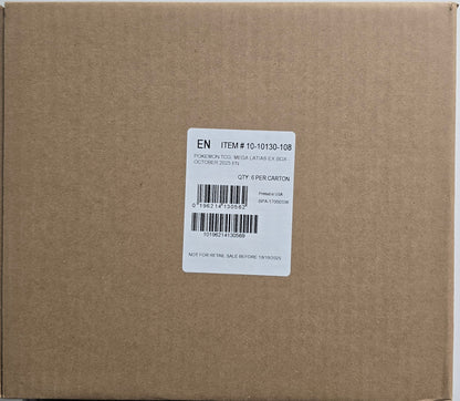 Mega Latias ex Sealed Box of 6