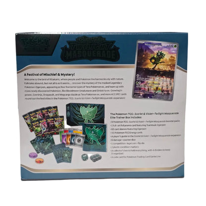 Pokemon TCG: Scarlet & Violet - Twilight Masquerade Elite Trainer Box