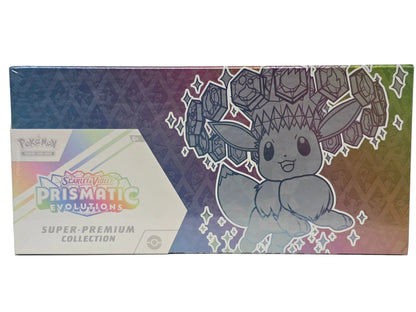 Pokemon Scarlet & Violet: Prismatic Evolutions Super Premium Collection Box